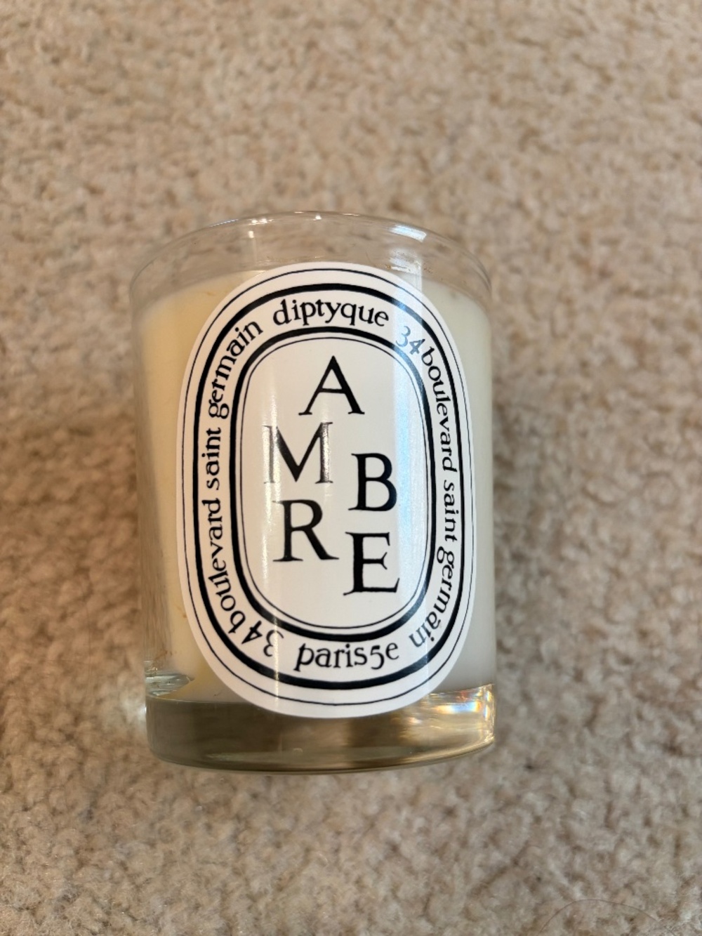 Diptyque Amber Candle 190g